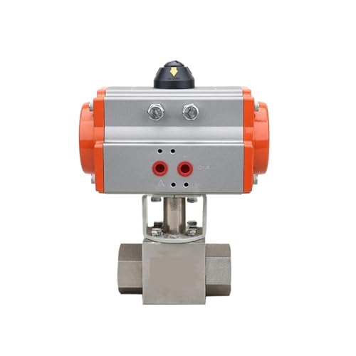 Vannes pneumatiques en acier inoxydable DN20 anti-corrosion haute pression