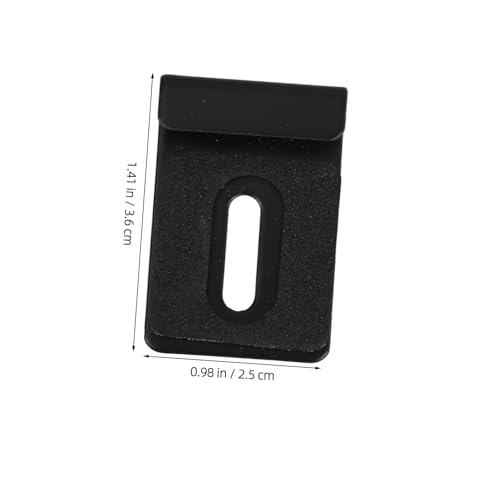 Image of 1set Heavy Duty Stainless Steel Mirror Clips Versatile Wall Mounting Hardware for Picture Hangers Easy Installation Mirror Hanging Clamps Without Nails Suitable for Various