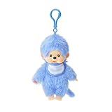 Monchhichi Colorful Beanies 14 cm   Poupée Originale aux Couleurs Vives, Peluche Souple avec Fonction de biberon, Design Kawaii Moderne de Sekiguchi à Collectionner