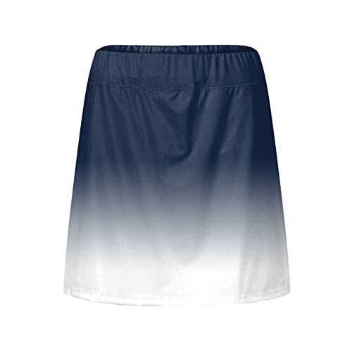 YFJRBR Summer Tennis Skirts for Women with Shorts 2025 Y2K Athletic Golf Skorts Trendy Casual High Waisted Comfy Tennis Skort - Image 4