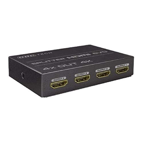 Cod. 14.2810.18-MINI SPLITTER HDMI 4 USCITE 3D 4K