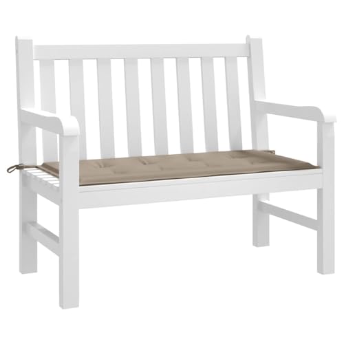 Coussin de banc imperméable et antidérapant 100 cm avec mousse confort