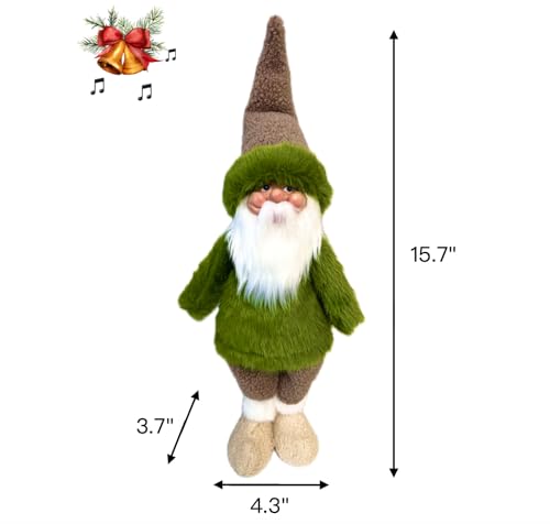 Santa-Claus-Christmas-Figurine-Handmade-Gift-Figure-Decoration-for-Holiday-Party-Green Santa Claus Christmas Figurine Handmade Gift Figure Decoration for Holiday Party Green