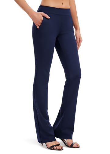 Safort Regular/Tall Bootcut Yoga Hose mit 71cm/76cm/81cm/86cm...