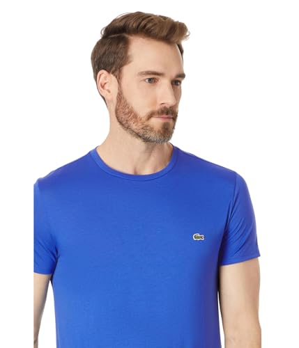 Image of Lacoste Men's Short Sleeve Pima Jersey Crew Neck Tee