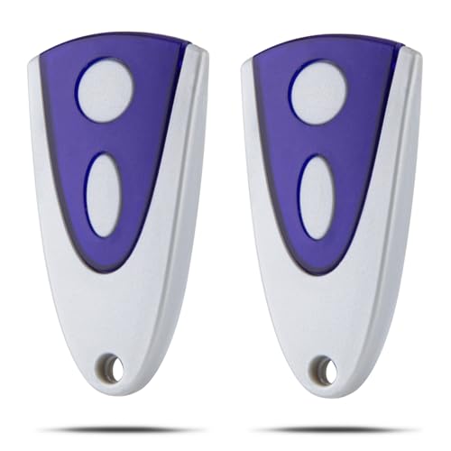 pepape 2 Stück Garagenöffner-Funksender Ersatz für Novoferm Novotron 502/504/512/514, Kompatibel mit Novoferm 433,92MHz Handsender