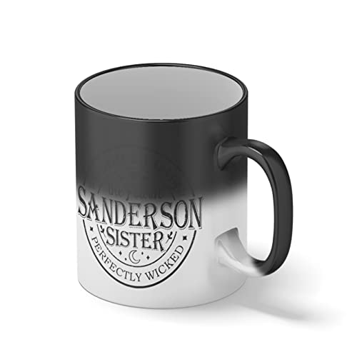 Fourth Sanderson Sister Hocus Pocus Halloween Witch Taza de café negro mágico Mug