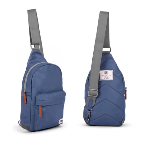 Image of ORI LONDON Crossbody Bag - Nylon Travel Sling Bag for Women & Men with Chunky Zippers - The Willesden