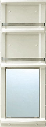 LIXIL(リクシル) INAX 浴室収納棚 ミスティオフホワイト YR-412G/L52