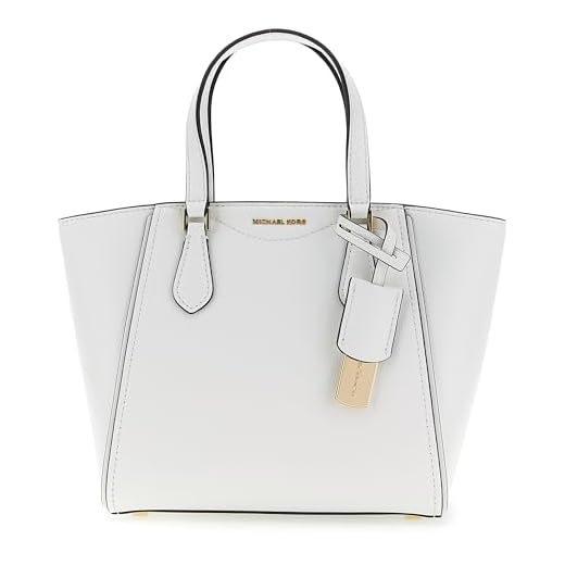 Michael Kors 32F4GTBC1L-085 SM CONV TZ TOTE XBODY Donna OPTIC WHITE Taglia TU