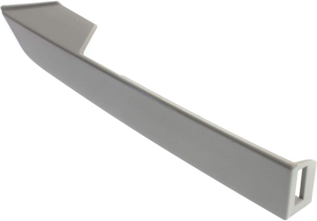 DAT AUTO PARTS Front Left Driver Side Lower Headlight Trim Bracket Insert Replacement For 2012-2015 Toyota Tacoma Pickup Truck 2WD 4WD Gray Plastic Primed Textured TO1088118 5250304900