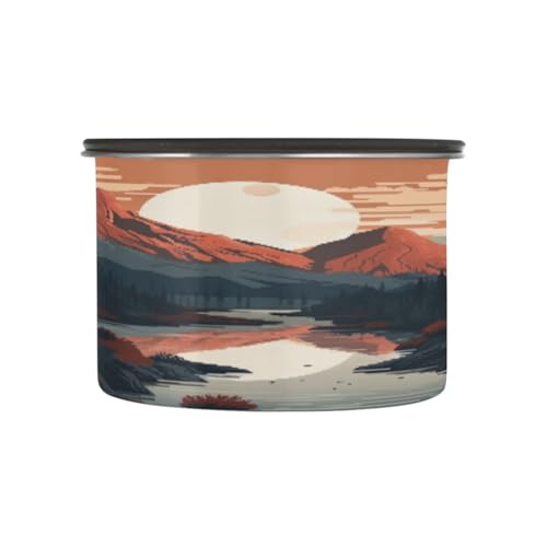 Envase hermético de acero inoxidable para café 500 ml