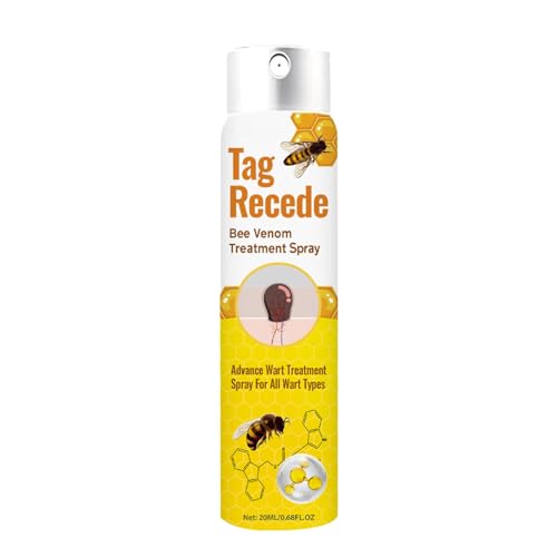 Tag Recede Spray De 20ml, Veneno De Abeja Bostore, Spray Para Tratamiento De Veneno De Abeja, Spray De Limpieza Y Decoloración De Abejas Y Otros Tejidos Anormales, Adecuado Para Todo Tipo De Piel