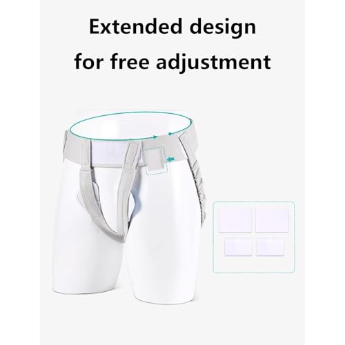 Faja para Hernia con Banda Ajustable y Almohadilla de Compresión miniatura 4