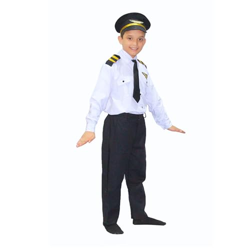Image of Kaku Fancy Dresses Our Helper Costume for Boys & Girls | Social Helper Doctor, Nurse, Fireman, Postman, Teacher, Farmer Dress For Kids