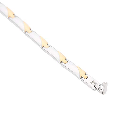 Zjchao Bracelets For Women Elegant Titanium Bracelets, Women Fashion Health Care Balances Bracelet Stainless Steel Bangle Healthy Balance Relief For Wrist Carpal Tunnel #TOP7