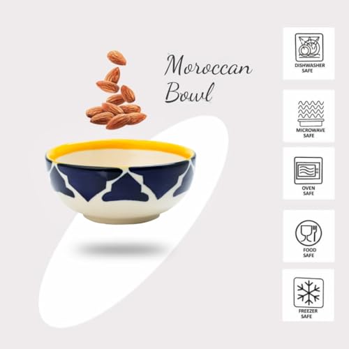 Image of Ceramic Bowl Set | 4-Piece Lightweight Crockery for Daily Use | Charcoal Black Ramen & Snack Bowls (125ml Each) | Elegant Microwave & Dishwasher Safe | Perfect Christmas & New Year Gift