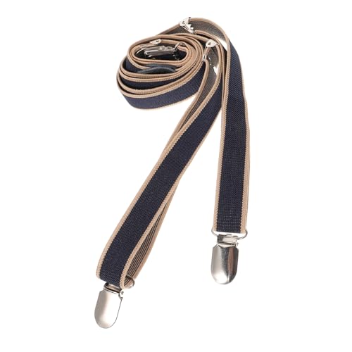 BESPORTBLE Men's Suspenders for under Clothing Elastic Y-back Suspender Clip for Jeans