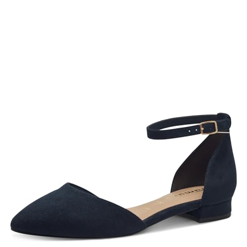 Tamaris Pumps Damen Vegan Elegant blau,EU 38