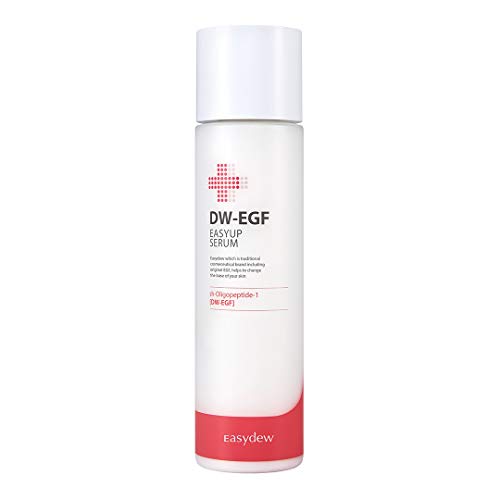Easydew DW-EGF Easyup Serum 5.07 fl oz - Award-Winning Anti Aging Toner with Human Epidermal Growth Factor - Naturally Produced Collagen to Rejuvenate & Regenerate Cells