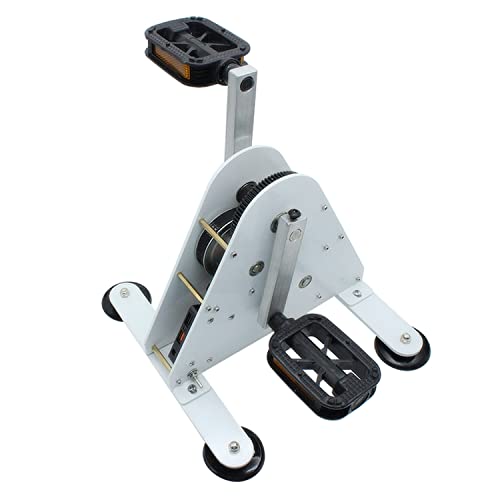 Générateur de pédale, sortie 100 W DC 135 V double USB sortie de charge rapide générateur de manivelle, appareil d'entraînement de rééducation de vélo de spinning pour entraîneur électrique de fitness Cover