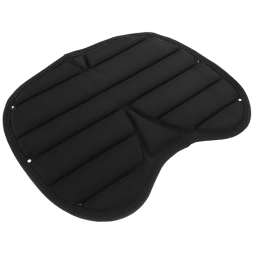 Lightweight Kayak Seat Cushion Pad Comfortable Ergonomic Design for Canoe Fishing Boat Compatible with Kayaks for Long Hours of Paddling Black