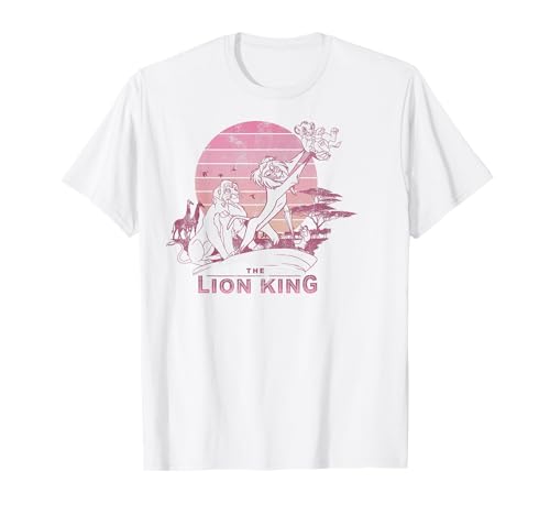 T-shirt Le Roi Lion Disney Pride Rock cadeau idéal anniversaire