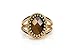 Tiger Eye Ring - Intricate Oval Gemstone Jewelry for Women - Handmade Crystal Rings, Fashion Accessories - Custom Jewelry with Box