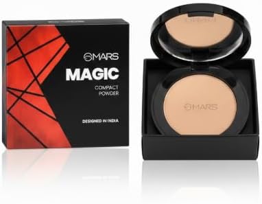 Magic Compact Powder, Pressed Face Makeup, Designed in India