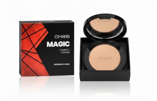 Magic Compact Powder, Pressed Face Makeup, Designed in India