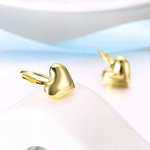 Boucles d'oreilles coeur tendance mode romantique pour femmes délicates