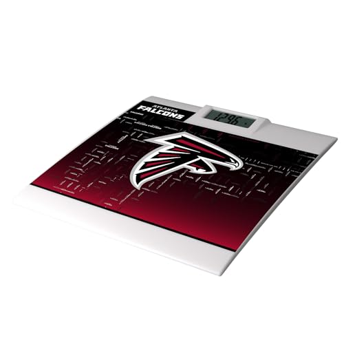 Báscula digital Keyscaper diseño Atlanta Falcons miniatura 1