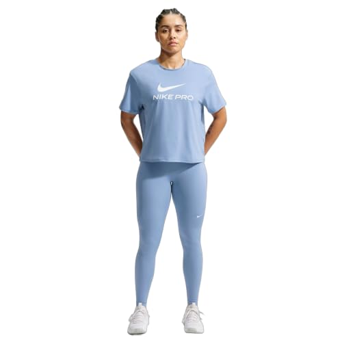 Image of Nike Womens Pro Mid-Rise Full-Length Leggings