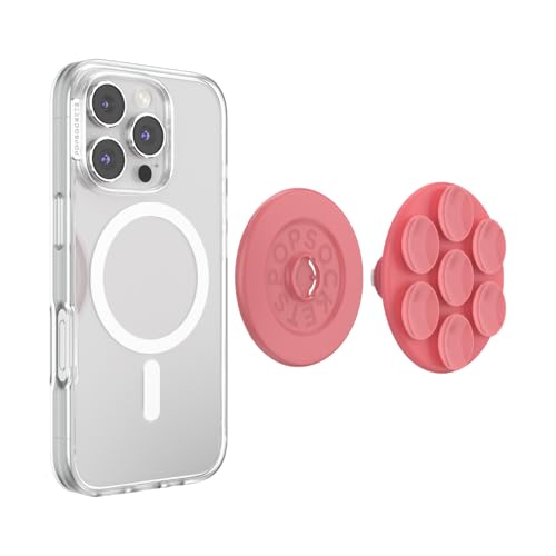 Image of PopSockets Phone Grip for MagSafe, Magnetic Holder, Phone Stand, Suck-Up - Putty