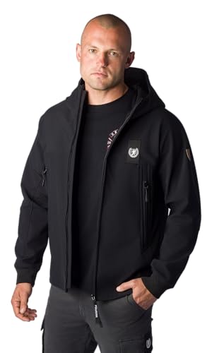 PGWEAR Full Face Softshell Battle, Noir , L