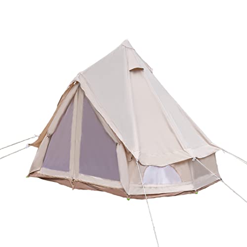 Carpa Bell de Lona de Algodón 3m para 2 Personas miniatura 2