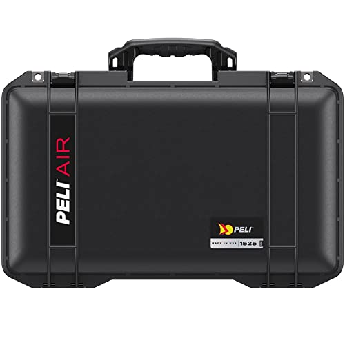 Peli 1525 Air Maleta Protectora Ligera para cámaras, Objetivos, Flashes y Otros Equipos fotográficos, estanca e Impermeable al Polvo, 26L de Capacidad, Fabricada en EE.UU., sin Espuma, Color Negro - imagen 3