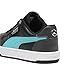 Puma Unisex-Child, MAPF1 Caven 2.0, Puma Black-Sheen Green, Big Kid 5
