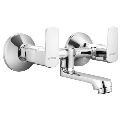 Image of ALTON QDRL5875 Brass, Wall Mixer Non Telephonic, Chrome Finish