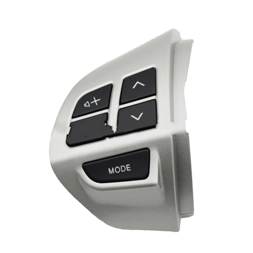 Bouton de volant pour Mitsubishi Outlander ASX Lancer argent gauche