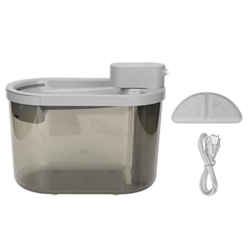 Fuente automática para agua de gato de 2200ml capacidad miniatura 6