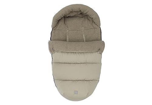 Jollein Fußsack Olive Green - Für Buggy und Kinderwagen - Für 3-Punkt-...