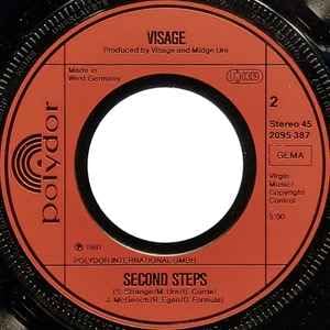 VISAGE / Visage / Second Steps / 1980 / Bildhülle / Polydor # 2095 387 / Deutsche Pressung / 7" Vinyl Single Schallplatte