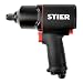 Produktbild STIER Druckluft Schlagschrauber 23-TR, 3/4 Zoll, max. Lösemoment: 1.756 Nm, Hochleistungs Doppelhammer-Schlagwerk, 3 Geschwindigkeitsstufen, Rechts- und Linkslauf