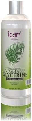 ICAN LONDON 100% Natural & Concentrate Vegetable Glycerine For so...