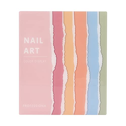 Livre d'affichage de nuancier de gel pour ongles pour ranger vos échantillons sans les perdre