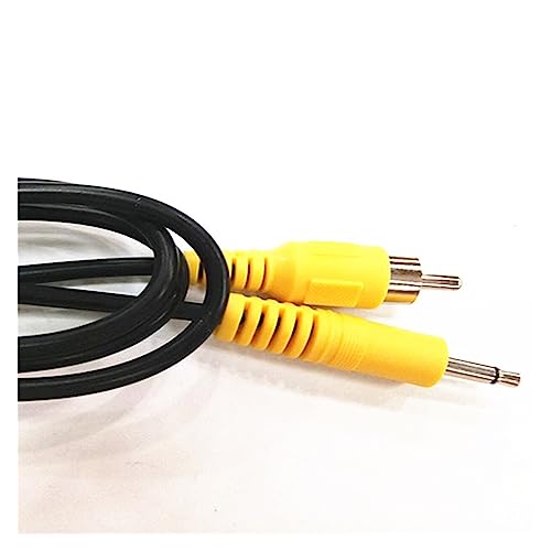 Cable Jack 3.5 mm a AV RCA Lotus mono de 1.5m contra pérdidas de señal