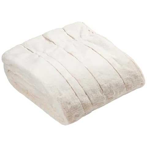 Empress Throw - Cream - Super Soft Faux Fur Cover