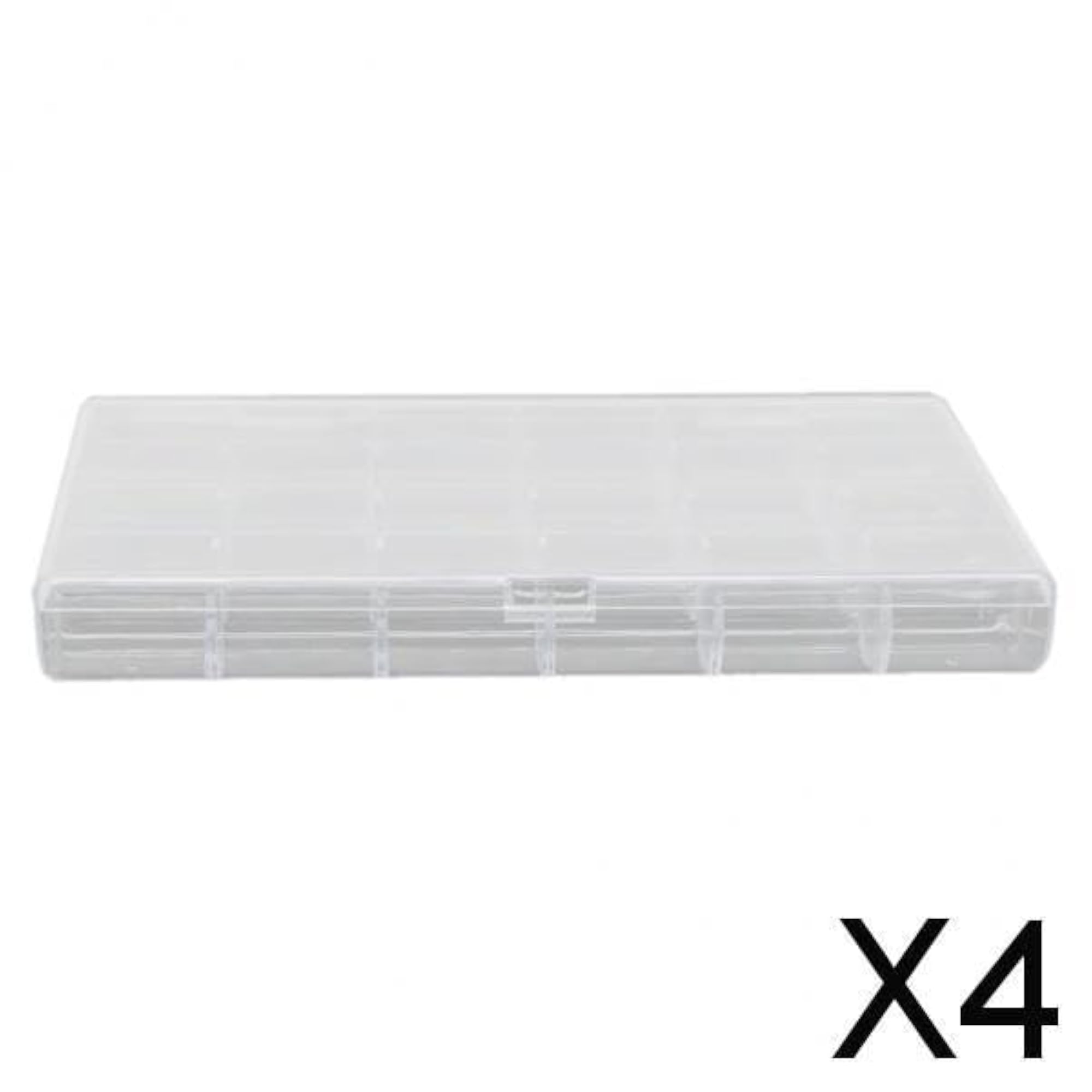 4x24 Grids Square Case for Jewellery Storage & Organising