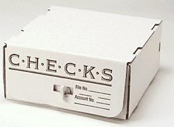 EGP Corrugated Check Storage Box, 10" x 10" x 4 1/2", 3 Boxes